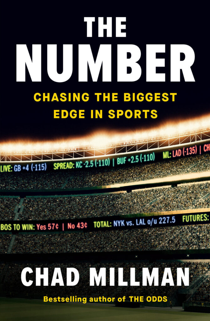 The Number: Chasing the Biggest Edge in Sports by Chad Millman book cover