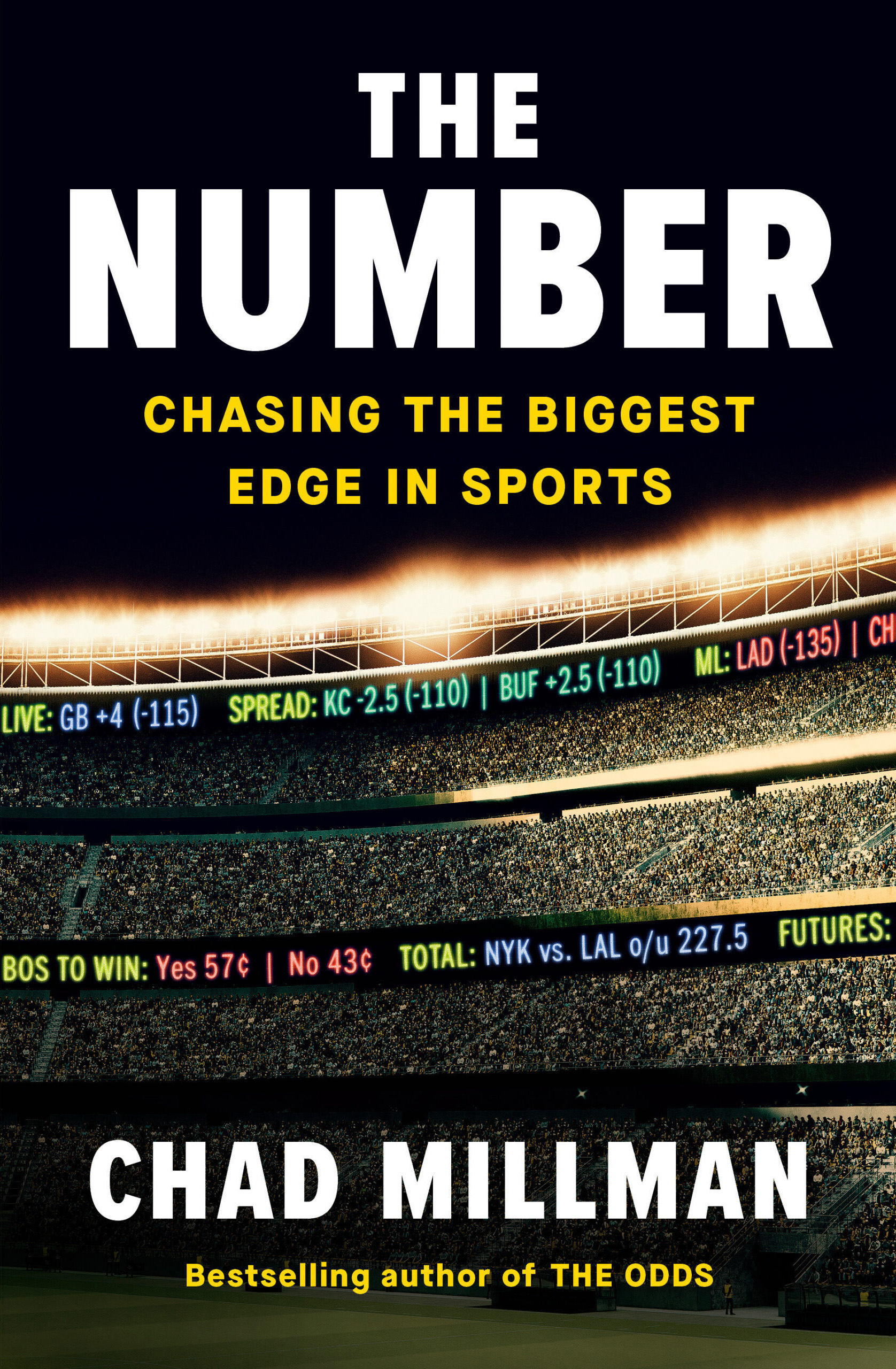 The Number: Chasing the Biggest Edge in Sports by Chad Millman book cover